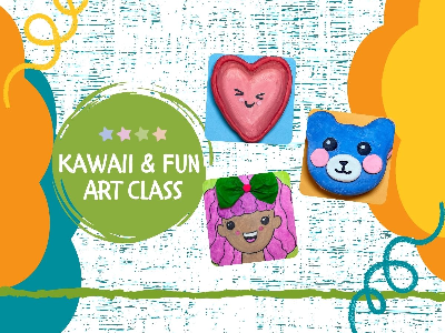 Kidcreate Studio - Johns Creek. Kawaii and Fun Art Class- Weekly Class (5-10 Years)